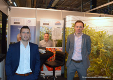 EMS met hier op de foto Kees Gunter en Peterjan Goedegebuure.